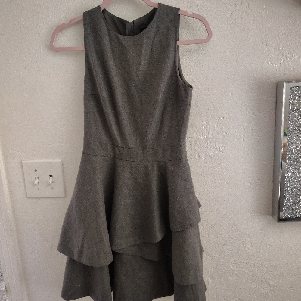 Gray banana Republic dress sleeveless size zero